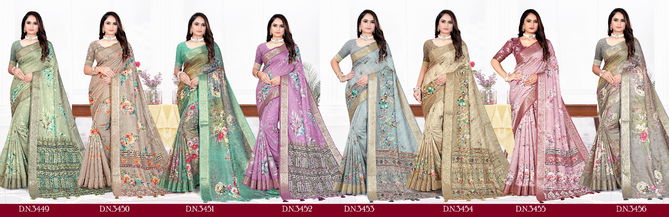 Kanika By Stylewell Digital Printed Designer Sarees Wholesale Shop In Surat